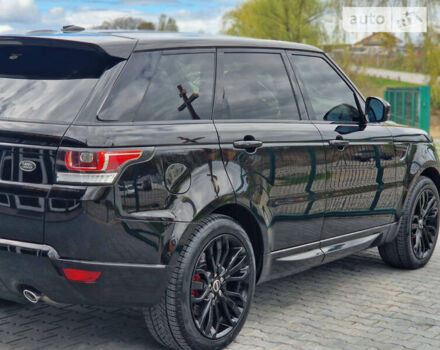 Чорний Ленд Ровер Range Rover Sport, об'ємом двигуна 3 л та пробігом 186 тис. км за 26900 $, фото 5 на Automoto.ua