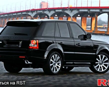 Чорний Ленд Ровер Range Rover Sport, об'ємом двигуна 3 л та пробігом 137 тис. км за 18700 $, фото 5 на Automoto.ua