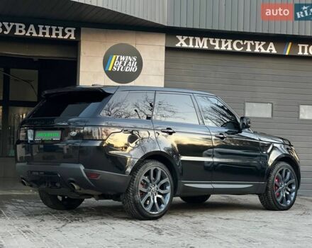 Чорний Ленд Ровер Range Rover Sport, об'ємом двигуна 5 л та пробігом 170 тис. км за 21900 $, фото 6 на Automoto.ua