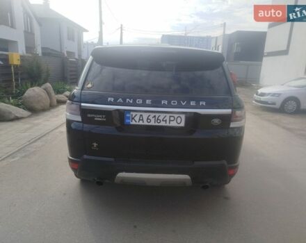 Чорний Ленд Ровер Range Rover Sport, об'ємом двигуна 3 л та пробігом 219 тис. км за 21500 $, фото 4 на Automoto.ua