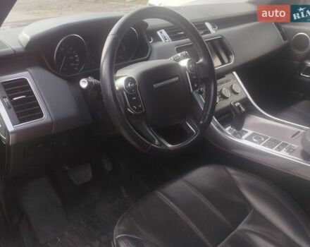 Чорний Ленд Ровер Range Rover Sport, об'ємом двигуна 3 л та пробігом 219 тис. км за 21500 $, фото 8 на Automoto.ua