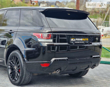 Чорний Ленд Ровер Range Rover Sport, об'ємом двигуна 3 л та пробігом 186 тис. км за 26900 $, фото 22 на Automoto.ua