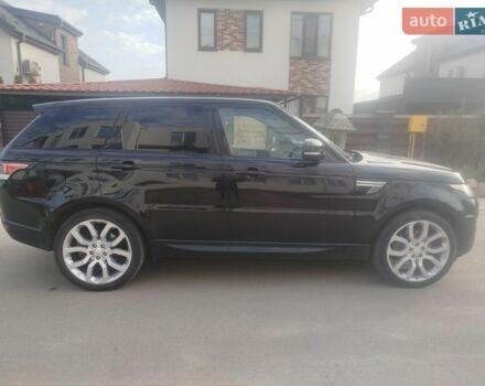 Чорний Ленд Ровер Range Rover Sport, об'ємом двигуна 3 л та пробігом 219 тис. км за 21500 $, фото 2 на Automoto.ua
