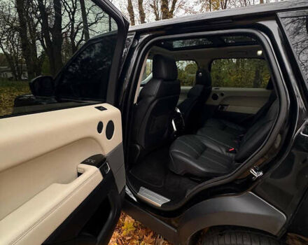 Черный Ленд Ровер Рендж Ровер Спорт, объемом двигателя 3 л и пробегом 185 тыс. км за 30999 $, фото 7 на Automoto.ua