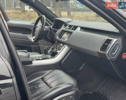 Черный Ленд Ровер Рендж Ровер Спорт, объемом двигателя 3 л и пробегом 164 тыс. км за 29999 $, фото 12 на Automoto.ua