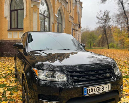 Черный Ленд Ровер Рендж Ровер Спорт, объемом двигателя 3 л и пробегом 185 тыс. км за 30999 $, фото 2 на Automoto.ua