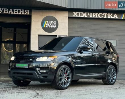 Чорний Ленд Ровер Range Rover Sport, об'ємом двигуна 5 л та пробігом 170 тис. км за 21900 $, фото 1 на Automoto.ua