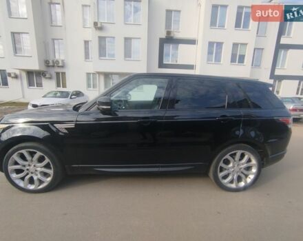 Чорний Ленд Ровер Range Rover Sport, об'ємом двигуна 3 л та пробігом 219 тис. км за 21500 $, фото 6 на Automoto.ua