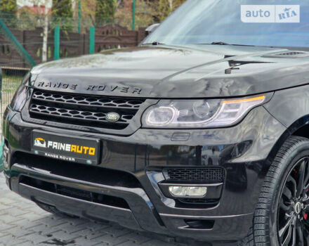 Чорний Ленд Ровер Range Rover Sport, об'ємом двигуна 3 л та пробігом 186 тис. км за 26900 $, фото 9 на Automoto.ua