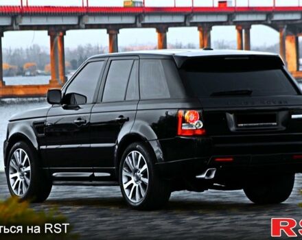 Чорний Ленд Ровер Range Rover Sport, об'ємом двигуна 3 л та пробігом 137 тис. км за 18700 $, фото 4 на Automoto.ua