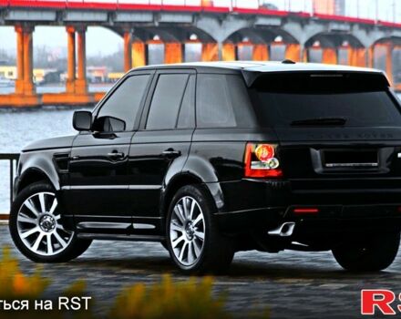 Чорний Ленд Ровер Range Rover Sport, об'ємом двигуна 3 л та пробігом 137 тис. км за 18700 $, фото 2 на Automoto.ua