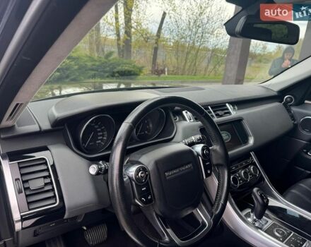 Чорний Ленд Ровер Range Rover Sport, об'ємом двигуна 3 л та пробігом 128 тис. км за 25500 $, фото 14 на Automoto.ua