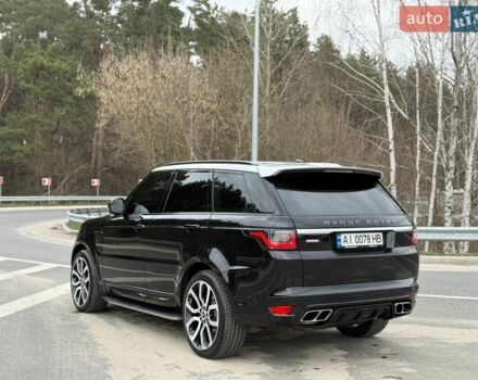 Чорний Ленд Ровер Range Rover Sport, об'ємом двигуна 2.99 л та пробігом 205 тис. км за 28000 $, фото 6 на Automoto.ua