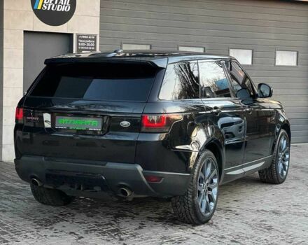 Чорний Ленд Ровер Range Rover Sport, об'ємом двигуна 5 л та пробігом 170 тис. км за 21940 $, фото 5 на Automoto.ua