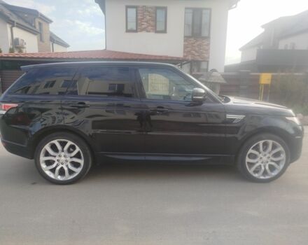 Черный Ленд Ровер Рендж Ровер Спорт, объемом двигателя 3 л и пробегом 219 тыс. км за 21500 $, фото 1 на Automoto.ua