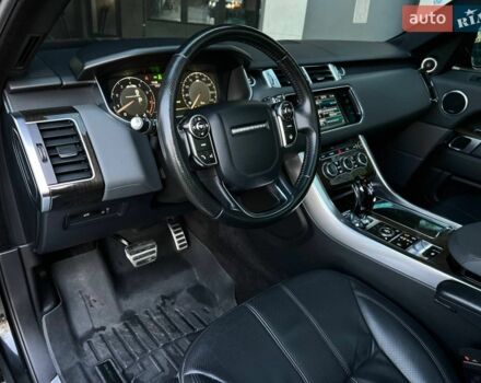Чорний Ленд Ровер Range Rover Sport, об'ємом двигуна 5 л та пробігом 170 тис. км за 21900 $, фото 11 на Automoto.ua