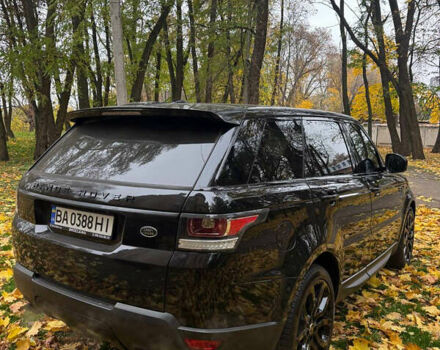 Черный Ленд Ровер Рендж Ровер Спорт, объемом двигателя 3 л и пробегом 185 тыс. км за 30999 $, фото 4 на Automoto.ua
