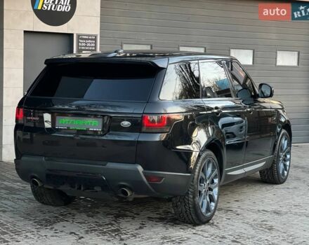 Чорний Ленд Ровер Range Rover Sport, об'ємом двигуна 5 л та пробігом 170 тис. км за 21900 $, фото 5 на Automoto.ua