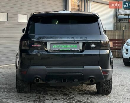 Чорний Ленд Ровер Range Rover Sport, об'ємом двигуна 5 л та пробігом 170 тис. км за 21900 $, фото 7 на Automoto.ua