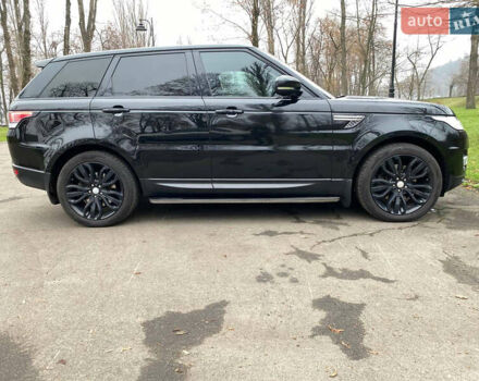 Черный Ленд Ровер Рендж Ровер Спорт, объемом двигателя 2.99 л и пробегом 130 тыс. км за 33300 $, фото 2 на Automoto.ua