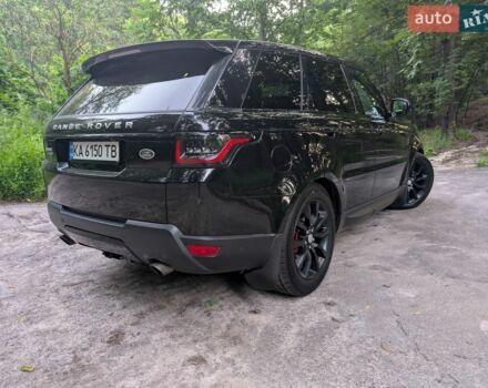 Чорний Ленд Ровер Range Rover Sport, об'ємом двигуна 3 л та пробігом 162 тис. км за 25000 $, фото 5 на Automoto.ua