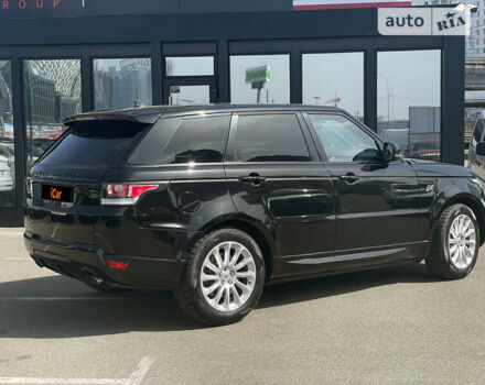 Чорний Ленд Ровер Range Rover Sport, об'ємом двигуна 5 л та пробігом 99 тис. км за 38600 $, фото 10 на Automoto.ua