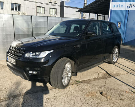 Чорний Ленд Ровер Range Rover Sport, об'ємом двигуна 3 л та пробігом 87 тис. км за 48000 $, фото 2 на Automoto.ua