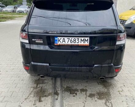 Чорний Ленд Ровер Range Rover Sport, об'ємом двигуна 5 л та пробігом 108 тис. км за 28500 $, фото 6 на Automoto.ua