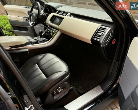 Черный Ленд Ровер Рендж Ровер Спорт, объемом двигателя 3 л и пробегом 189 тыс. км за 24500 $, фото 17 на Automoto.ua