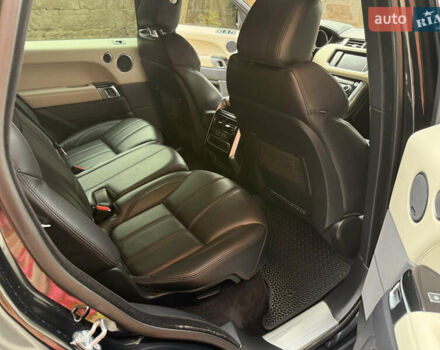 Черный Ленд Ровер Рендж Ровер Спорт, объемом двигателя 3 л и пробегом 189 тыс. км за 24500 $, фото 16 на Automoto.ua