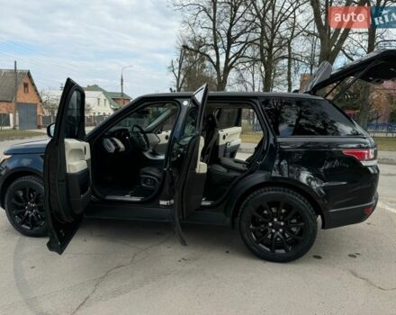 Чорний Ленд Ровер Range Rover Sport, об'ємом двигуна 3 л та пробігом 196 тис. км за 26999 $, фото 17 на Automoto.ua