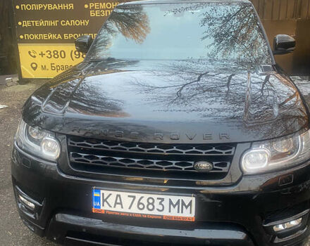 Чорний Ленд Ровер Range Rover Sport, об'ємом двигуна 5 л та пробігом 105 тис. км за 38000 $, фото 10 на Automoto.ua