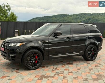 Чорний Ленд Ровер Range Rover Sport, об'ємом двигуна 3 л та пробігом 173 тис. км за 22000 $, фото 9 на Automoto.ua