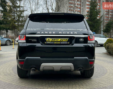 Чорний Ленд Ровер Range Rover Sport, об'ємом двигуна 3 л та пробігом 190 тис. км за 22700 $, фото 5 на Automoto.ua