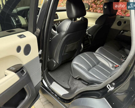 Черный Ленд Ровер Рендж Ровер Спорт, объемом двигателя 3 л и пробегом 189 тыс. км за 24500 $, фото 12 на Automoto.ua