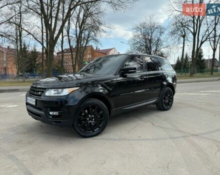 Чорний Ленд Ровер Range Rover Sport, об'ємом двигуна 3 л та пробігом 196 тис. км за 26999 $, фото 10 на Automoto.ua