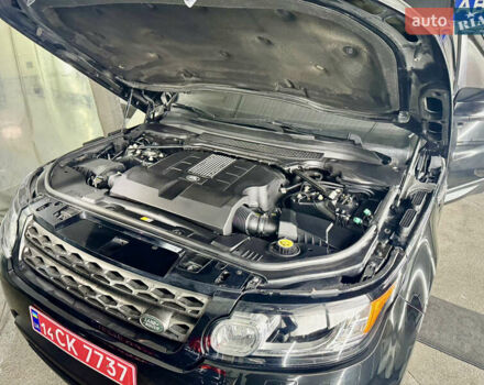 Чорний Ленд Ровер Range Rover Sport, об'ємом двигуна 3 л та пробігом 212 тис. км за 30500 $, фото 137 на Automoto.ua