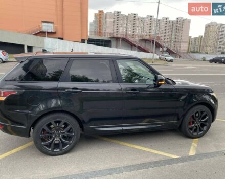 Чорний Ленд Ровер Range Rover Sport, об'ємом двигуна 5 л та пробігом 108 тис. км за 28500 $, фото 7 на Automoto.ua