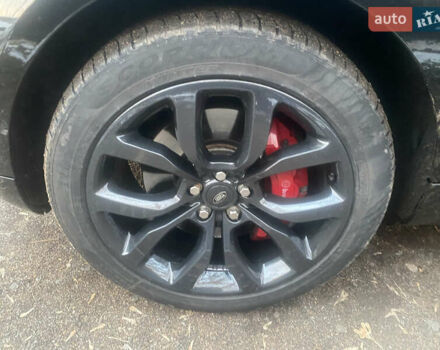 Чорний Ленд Ровер Range Rover Sport, об'ємом двигуна 5 л та пробігом 105 тис. км за 38000 $, фото 15 на Automoto.ua
