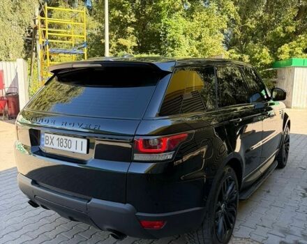 Чорний Ленд Ровер Range Rover Sport, об'ємом двигуна 3 л та пробігом 176 тис. км за 21500 $, фото 2 на Automoto.ua