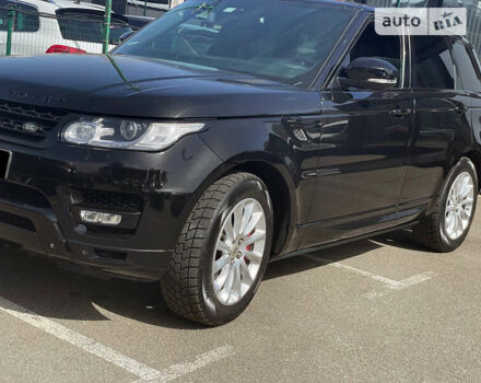 Чорний Ленд Ровер Range Rover Sport, об'ємом двигуна 5 л та пробігом 99 тис. км за 38600 $, фото 8 на Automoto.ua