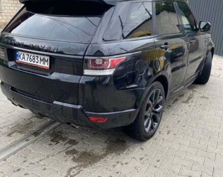 Чорний Ленд Ровер Range Rover Sport, об'ємом двигуна 5 л та пробігом 108 тис. км за 28500 $, фото 1 на Automoto.ua