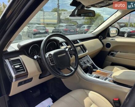Чорний Ленд Ровер Range Rover Sport, об'ємом двигуна 3 л та пробігом 193 тис. км за 19990 $, фото 13 на Automoto.ua