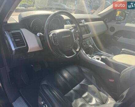 Чорний Ленд Ровер Range Rover Sport, об'ємом двигуна 3 л та пробігом 208 тис. км за 20900 $, фото 2 на Automoto.ua