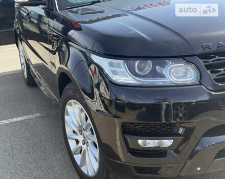 Чорний Ленд Ровер Range Rover Sport, об'ємом двигуна 5 л та пробігом 99 тис. км за 38600 $, фото 4 на Automoto.ua