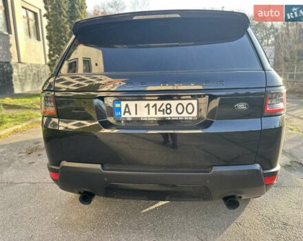 Черный Ленд Ровер Рендж Ровер Спорт, объемом двигателя 2.99 л и пробегом 132 тыс. км за 29500 $, фото 4 на Automoto.ua