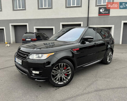 Черный Ленд Ровер Рендж Ровер Спорт, объемом двигателя 5 л и пробегом 143 тыс. км за 28500 $, фото 12 на Automoto.ua
