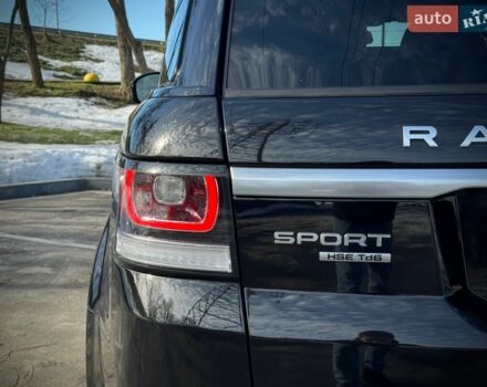 Чорний Ленд Ровер Range Rover Sport, об'ємом двигуна 3 л та пробігом 94 тис. км за 29300 $, фото 25 на Automoto.ua