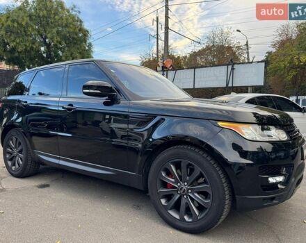 Чорний Ленд Ровер Range Rover Sport, об'ємом двигуна 2.99 л та пробігом 208 тис. км за 21999 $, фото 2 на Automoto.ua