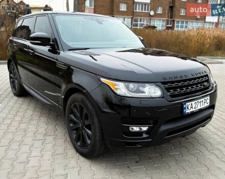 Черный Ленд Ровер Рендж Ровер Спорт, объемом двигателя 2.99 л и пробегом 125 тыс. км за 26900 $, фото 3 на Automoto.ua